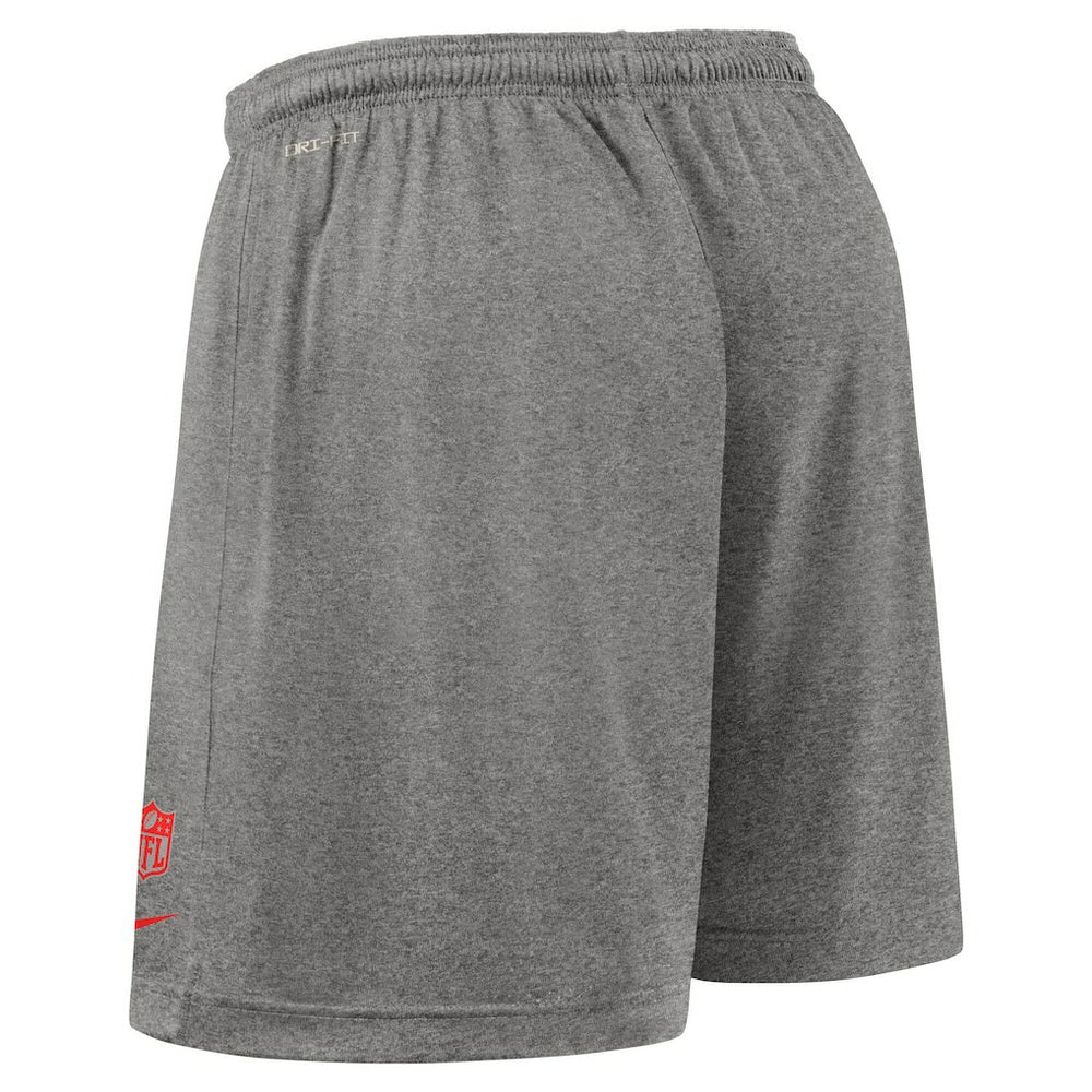 Kansas City Chiefs Nike Sideline Reversible Dri-FIT Shorts