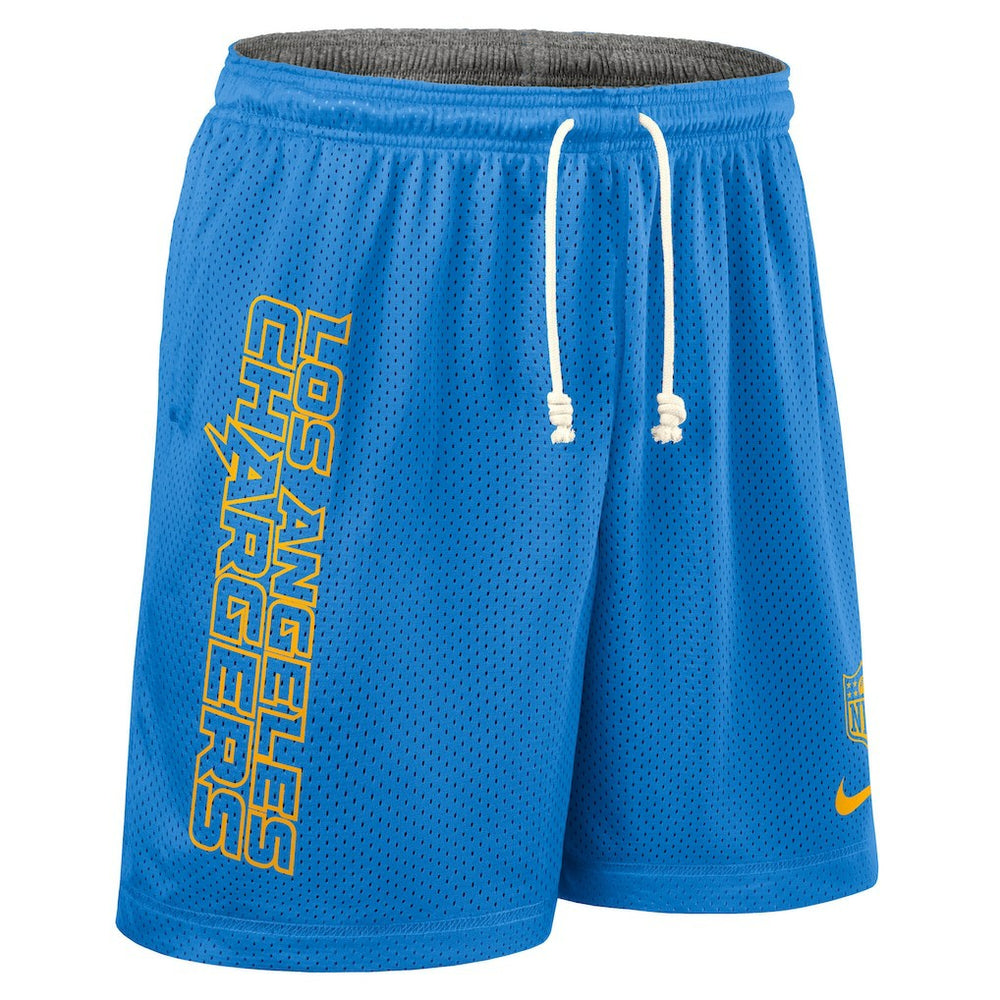 Los Angeles Chargers Nike Sideline Reversible Dri-FIT Shorts