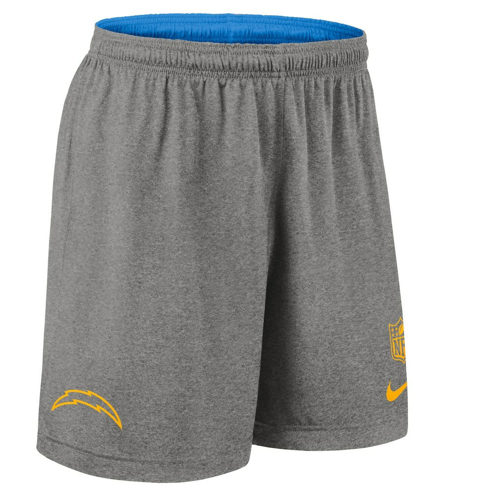Los Angeles Chargers Nike Sideline Reversible Dri-FIT Shorts