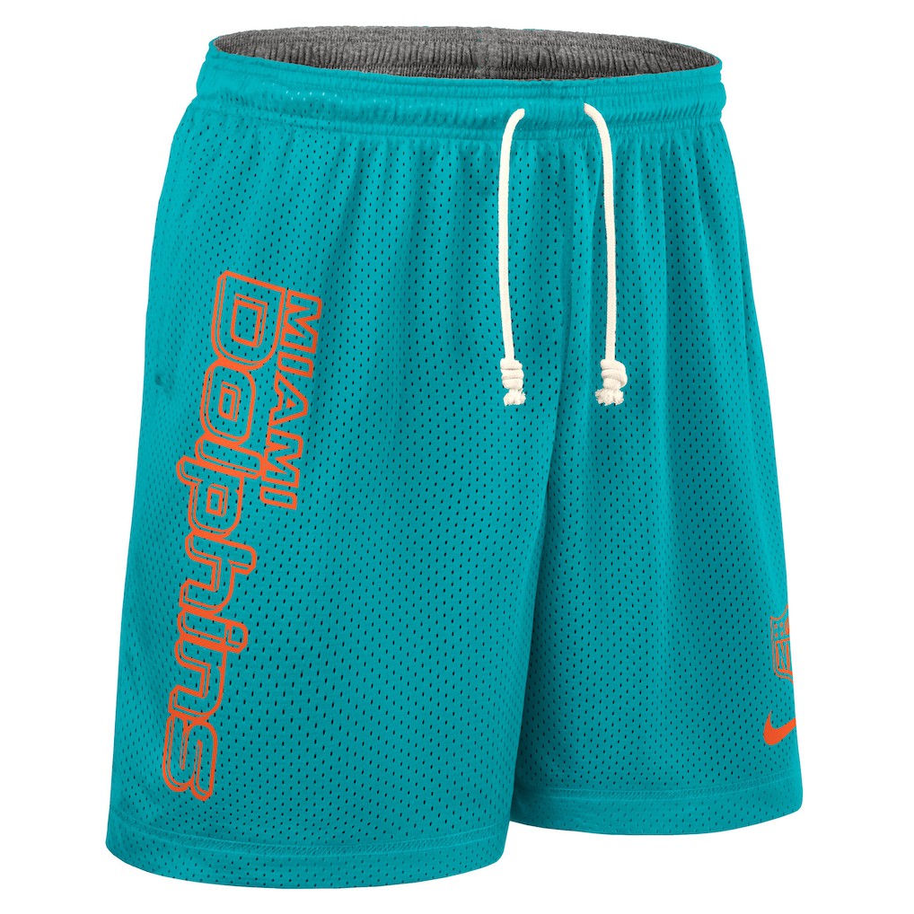 Miami Dolphins Nike Sideline Reversible Dri-FIT Shorts
