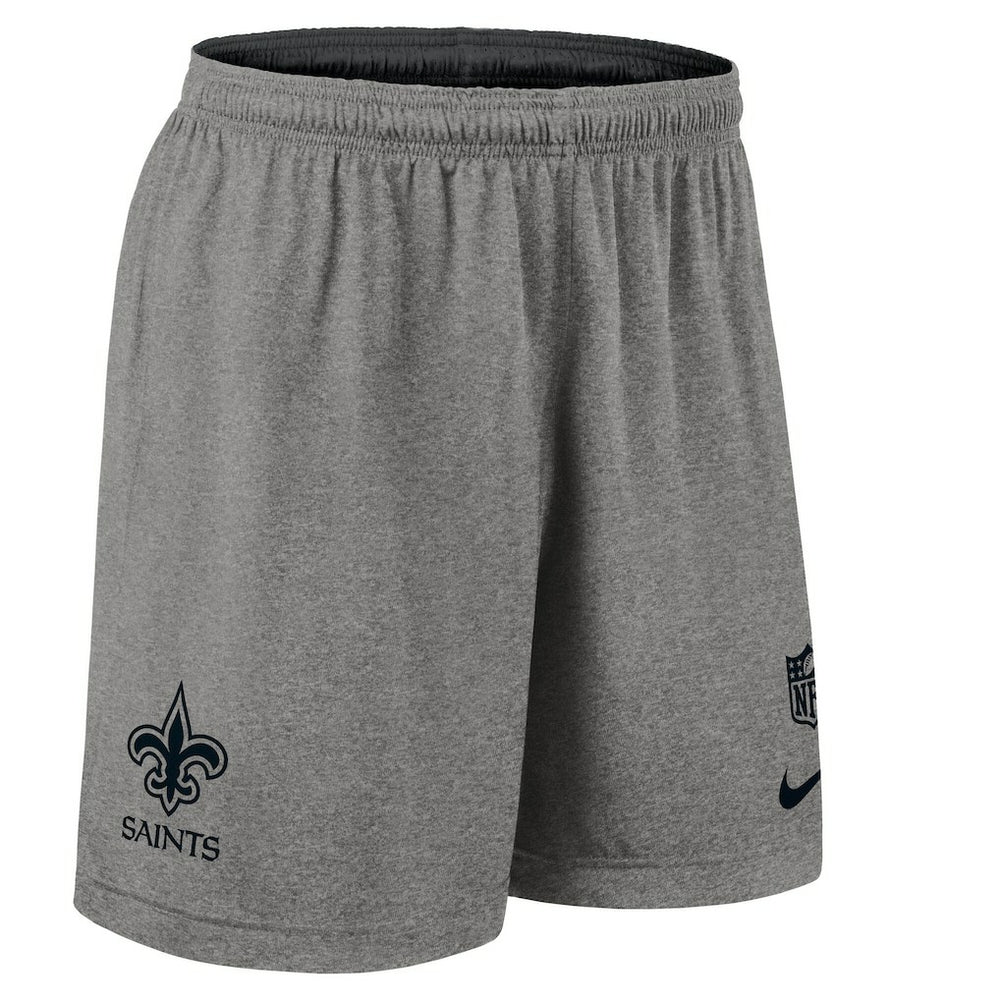 New Orleans Saints Nike Sideline Reversible Dri-FIT Shorts