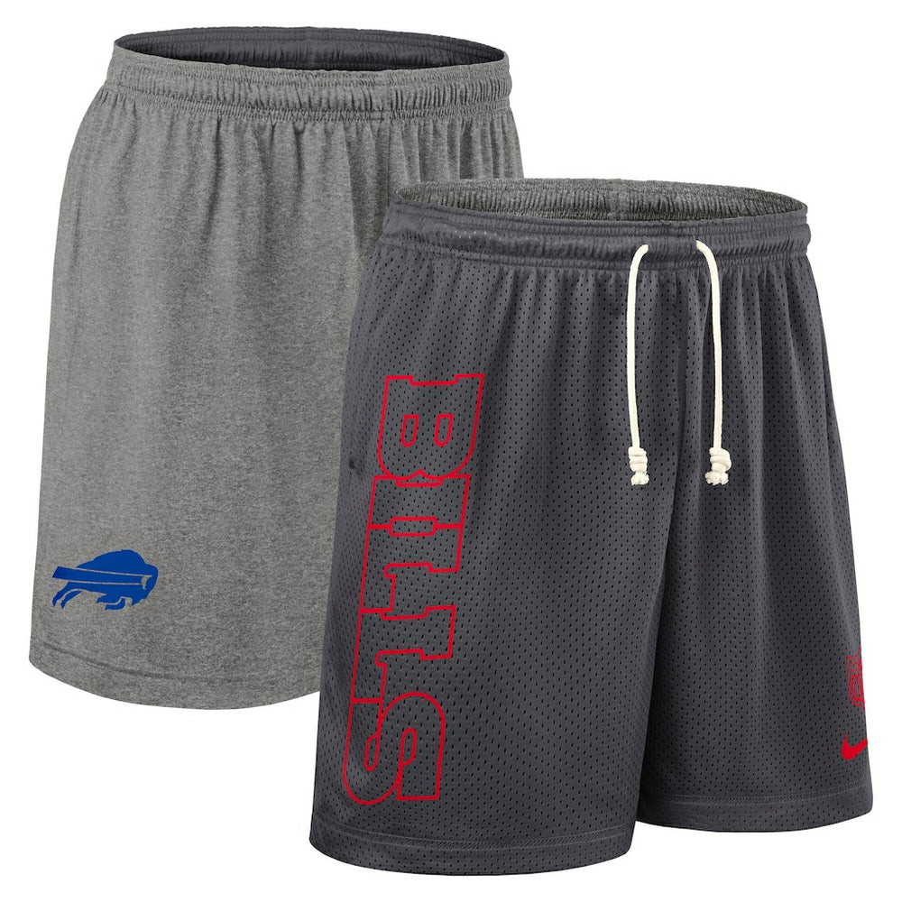 Buffalo Bills Nike Sideline Reversible Dri-FIT Shorts