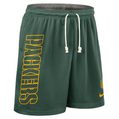 Green Bay Packers Nike Sideline Reversible Dri-FIT Shorts