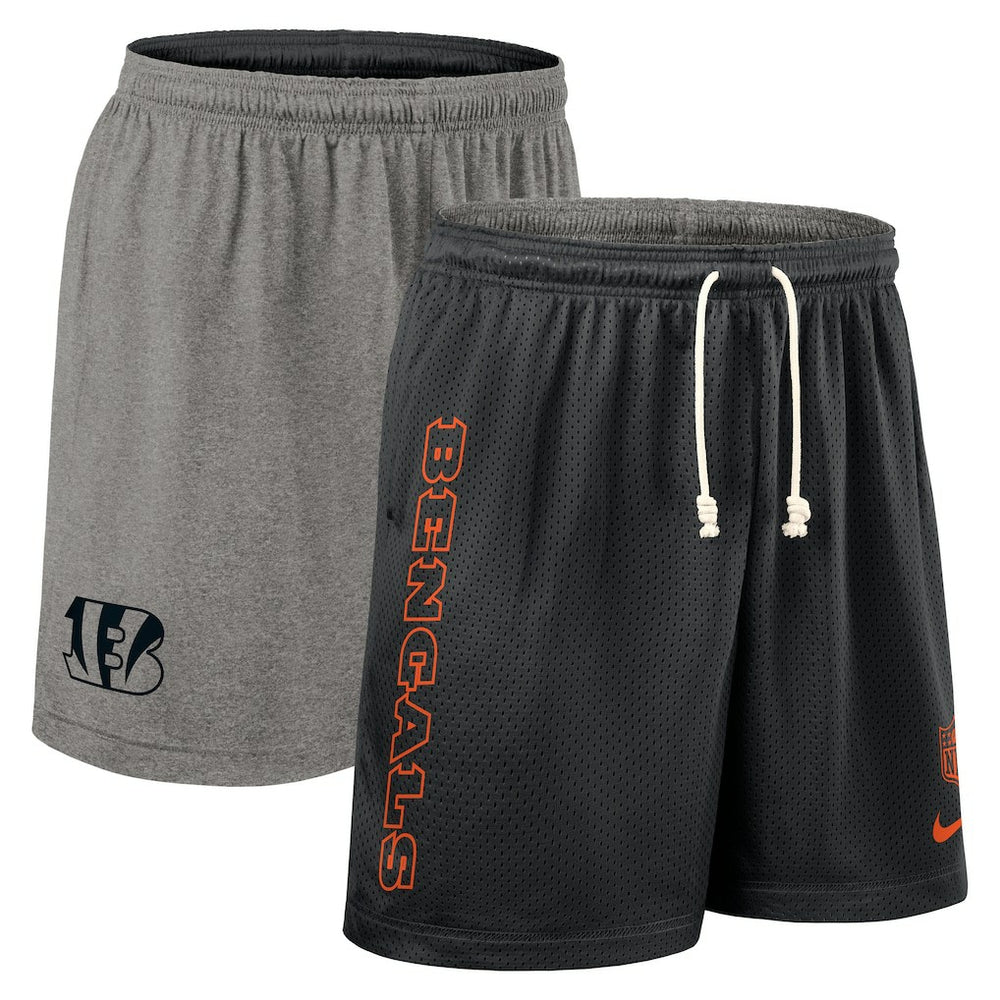 Cincinnati Bengals Nike Sideline Reversible Dri-FIT Shorts