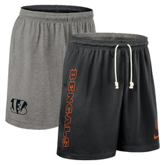 Cincinnati Bengals Nike Sideline Reversible Dri-FIT Shorts