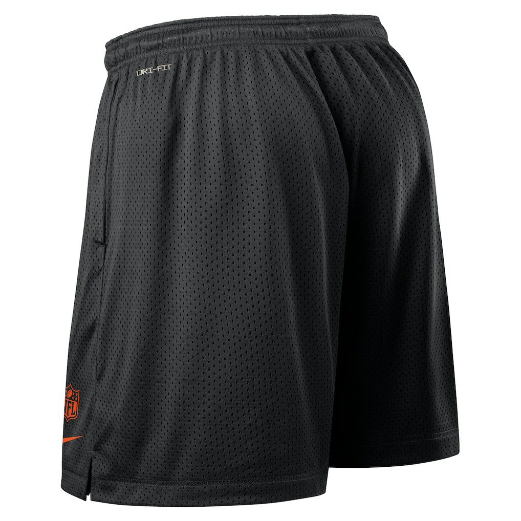 Cincinnati Bengals Nike Sideline Reversible Dri-FIT Shorts