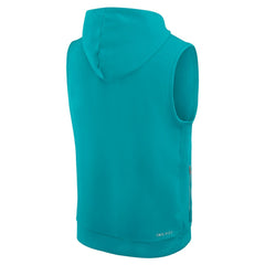 Miami Dolphins Nike Sideline Standard Issue Dri-FIT Sleeveless Hoodie