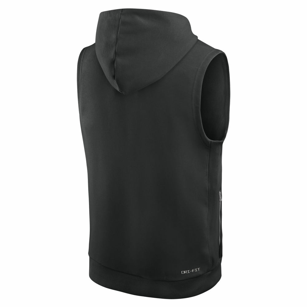 New York Jets Nike Sideline Standard Issue Dri-FIT Sleeveless Hoodie