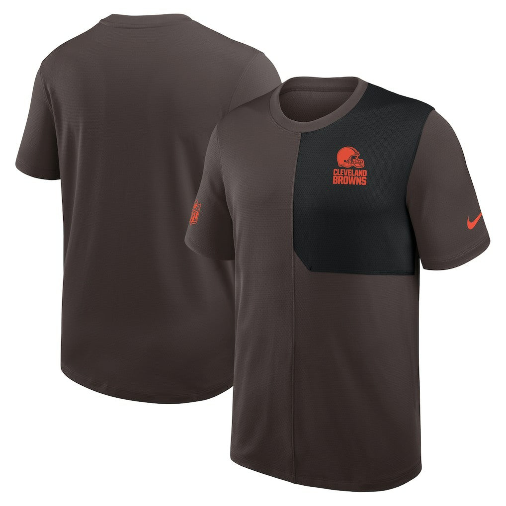Cleveland Browns Nike Sideline UV Dri-Fit Coach Shirt