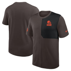 Cleveland Browns Nike Sideline UV Dri-Fit Coach Shirt