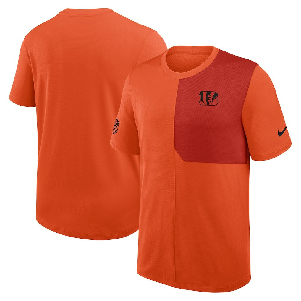 Cincinnati Bengals Nike Sideline UV Dri-Fit Coach Shirt