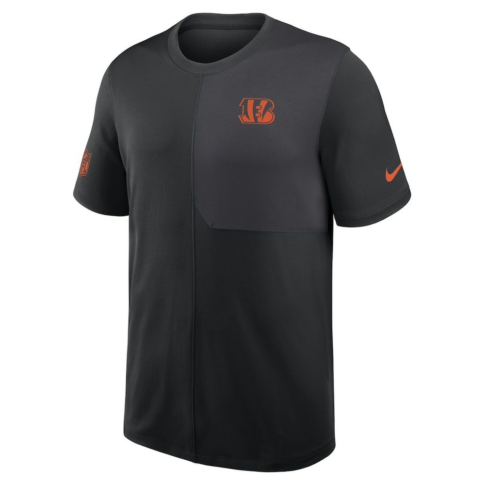 Cincinnati Bengals Nike Sideline UV Dri-Fit Coach Shirt