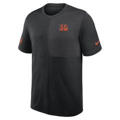Cincinnati Bengals Nike Sideline UV Dri-Fit Coach Shirt