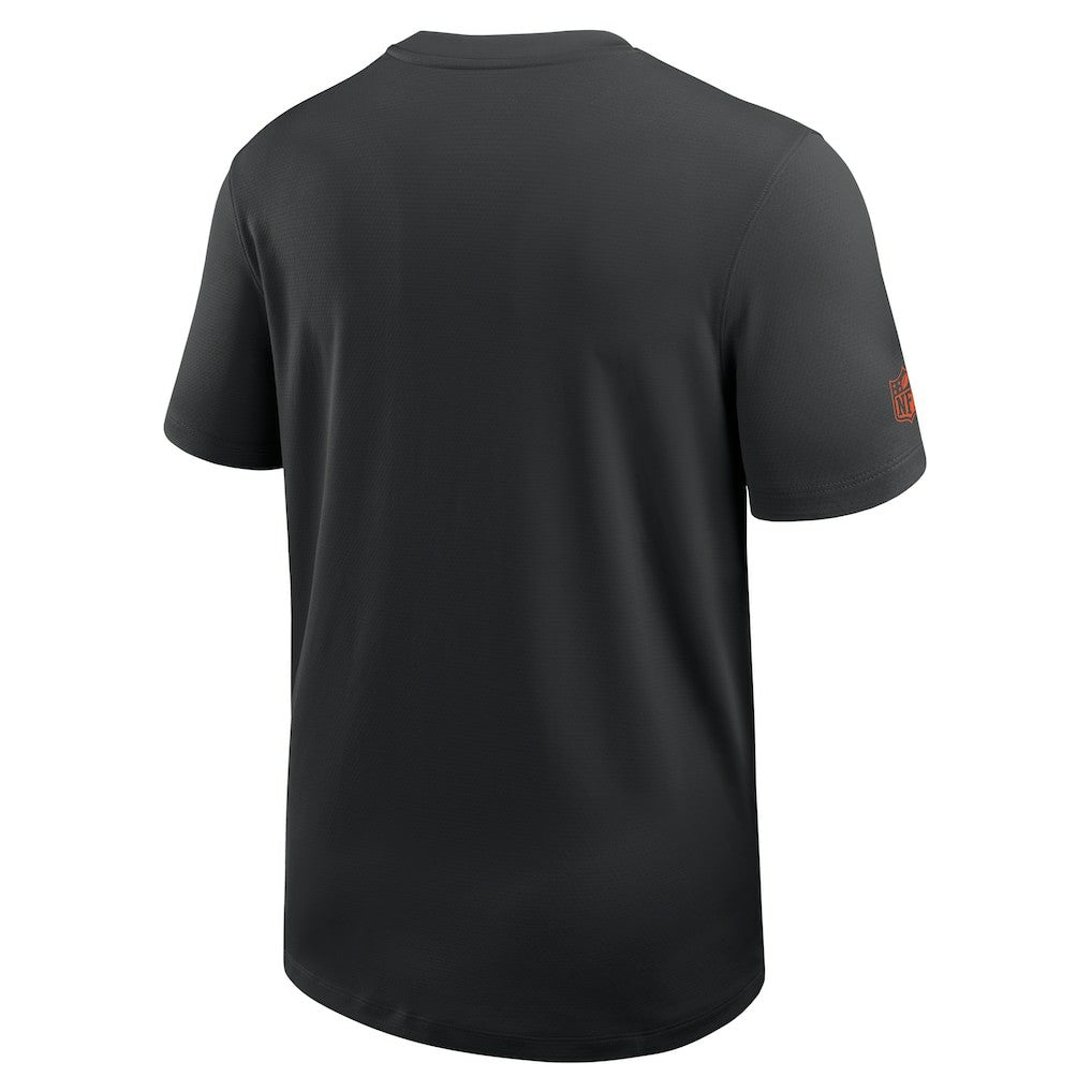 Cincinnati Bengals Nike Sideline UV Dri-Fit Coach Shirt
