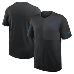 Detroit Lions Nike Sideline UV Dri-Fit Coach Shirt