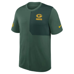 Green Bay Packers Nike Sideline UV Dri-Fit Coach Shirt