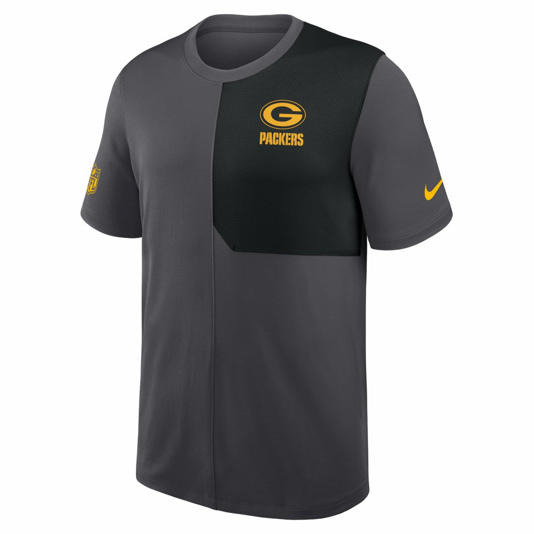 Green Bay Packers Nike Sideline UV Dri-Fit Coach Shirt