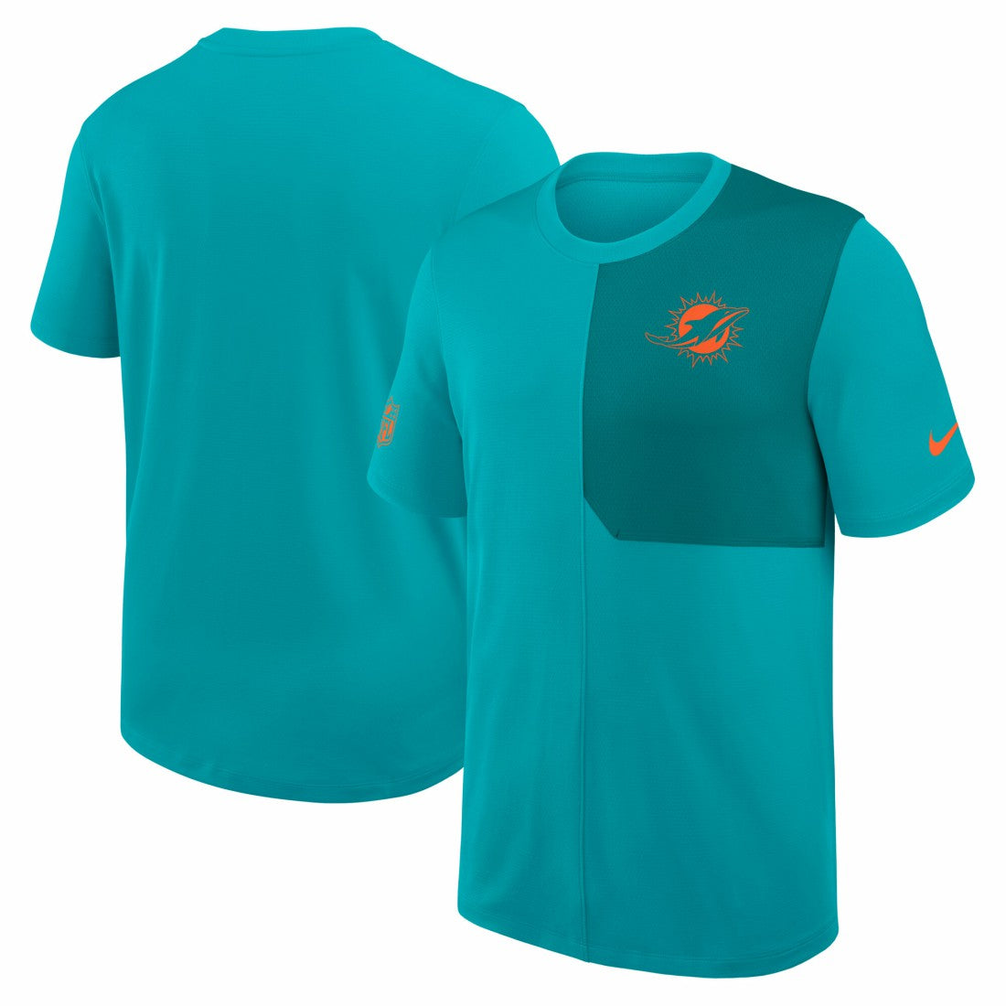 Miami Dolphins Nike Sideline UV Dri-Fit Coach Shirt