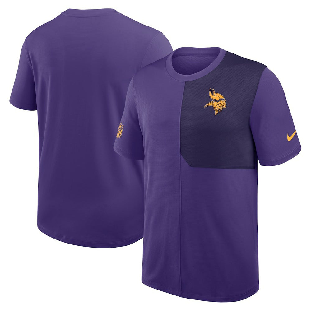 Minnesota Vikings Nike Sideline UV Dri-Fit Coach Shirt