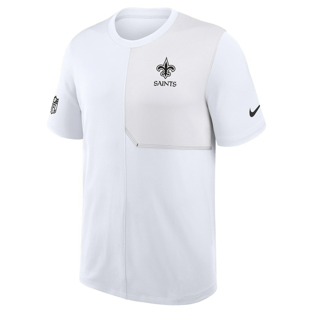New Orleans Saints Nike Sideline UV Dri-Fit Coach Shirt