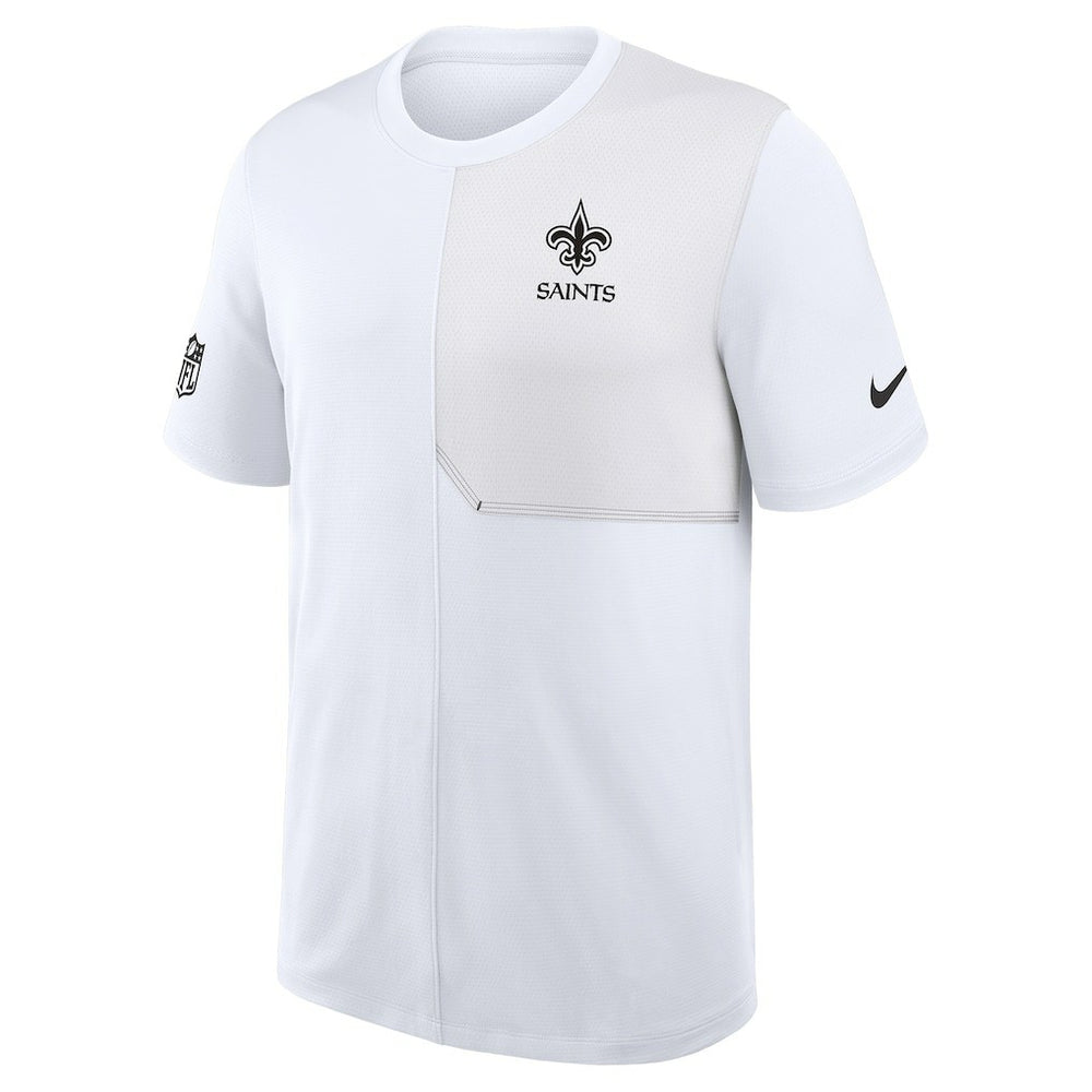 New Orleans Saints Nike Sideline UV Dri-Fit Coach Shirt