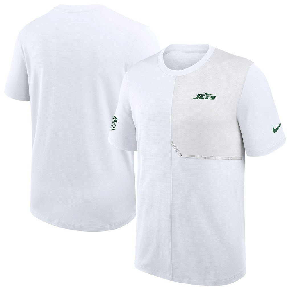 New York Jets Nike Sideline UV Dri-Fit Coach Shirt