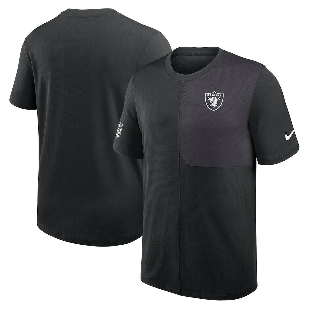 Las Vegas Raiders Nike Sideline UV Dri-Fit Coach Shirt