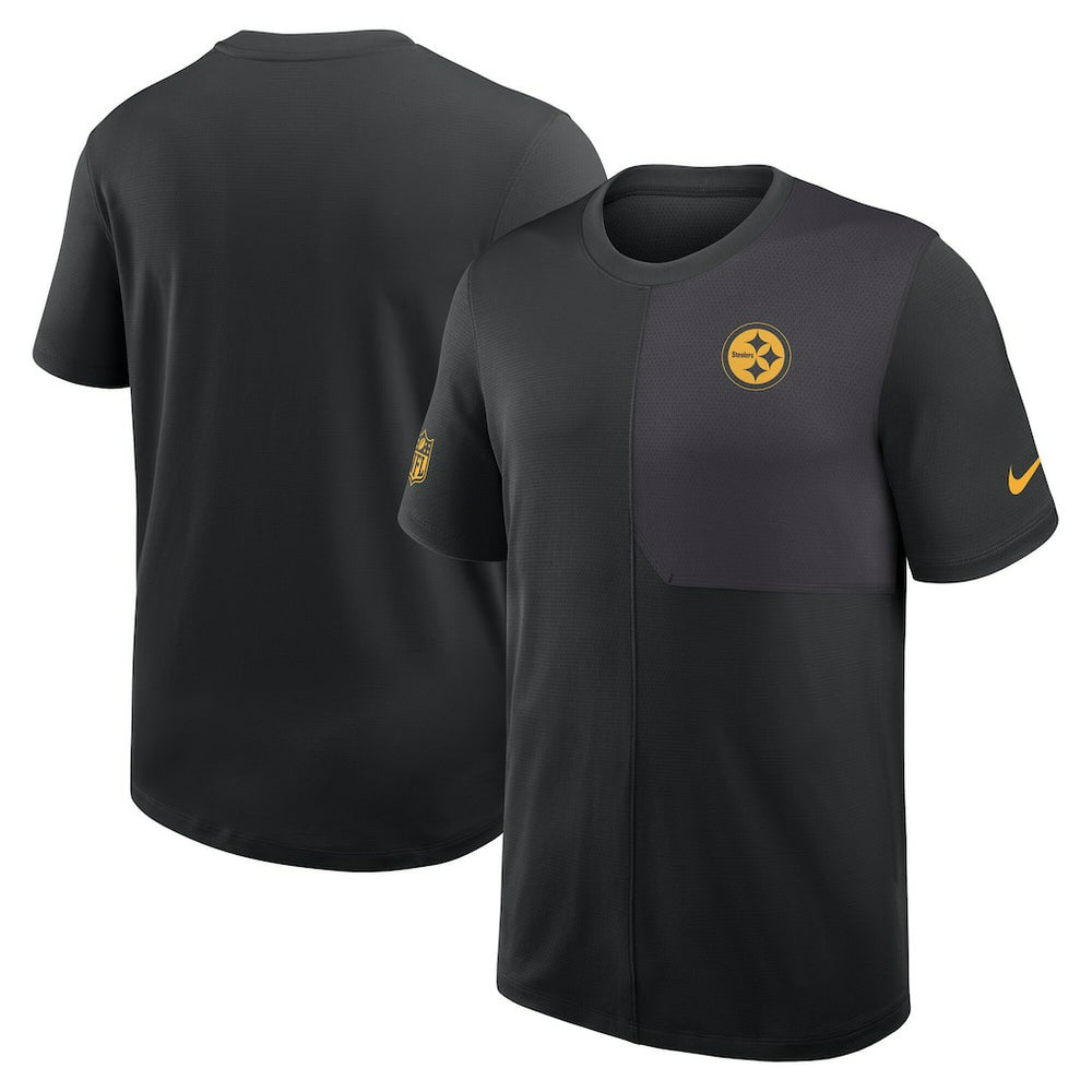 Pittsburgh Steelers Nike Sideline UV Dri-Fit Coach Shirt