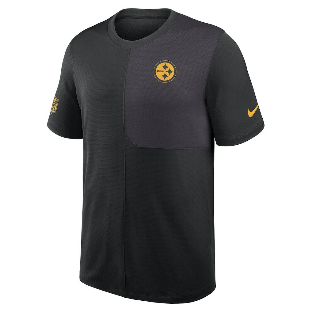 Pittsburgh Steelers Nike Sideline UV Dri-Fit Coach Shirt