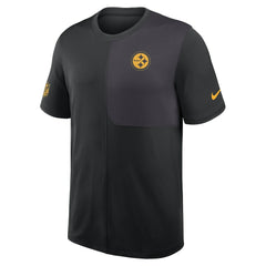 Pittsburgh Steelers Nike Sideline UV Dri-Fit Coach Shirt