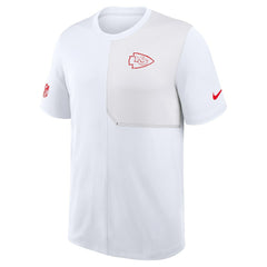 Kansas City Chiefs Nike Sideline UV Dri-Fit Coach Shirt