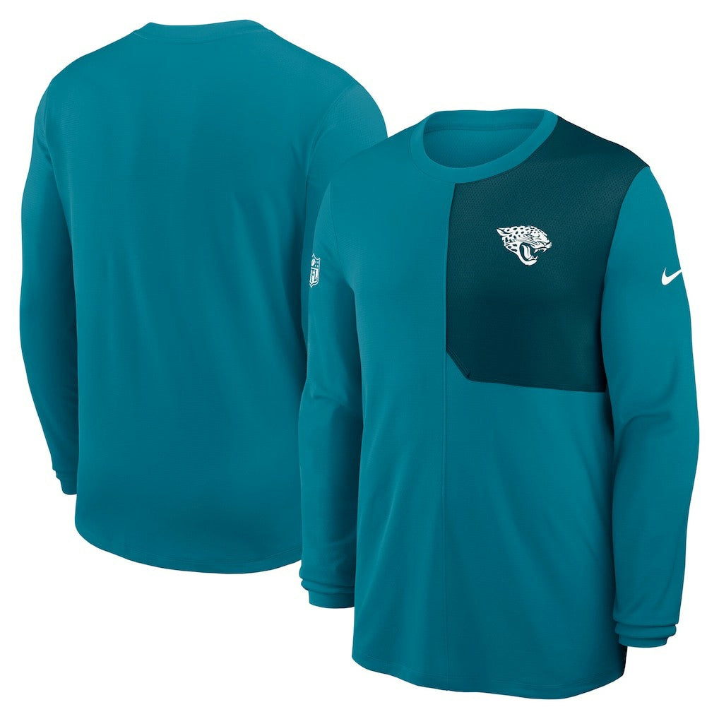 Jacksonville Jaguars Nike Sideline Coach UV Dri-FIT Long Sleeve Shirt