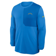 Los Angeles Chargers Nike Sideline Coach UV Dri-FIT Long Sleeve Shirt
