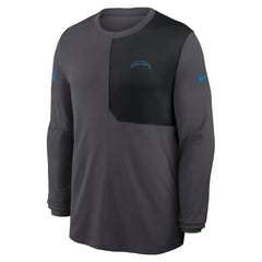 Los Angeles Chargers Nike Sideline Coach UV Dri-FIT Long Sleeve Shirt
