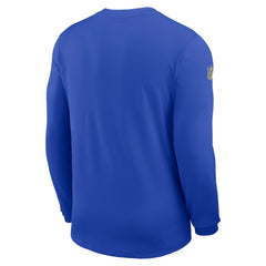 Los Angeles Rams Nike Sideline Coach UV Dri-FIT Long Sleeve Shirt