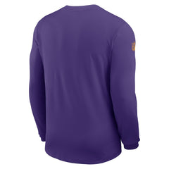 Minnesota Vikings Nike Sideline Coach UV Dri-FIT Long Sleeve Shirt