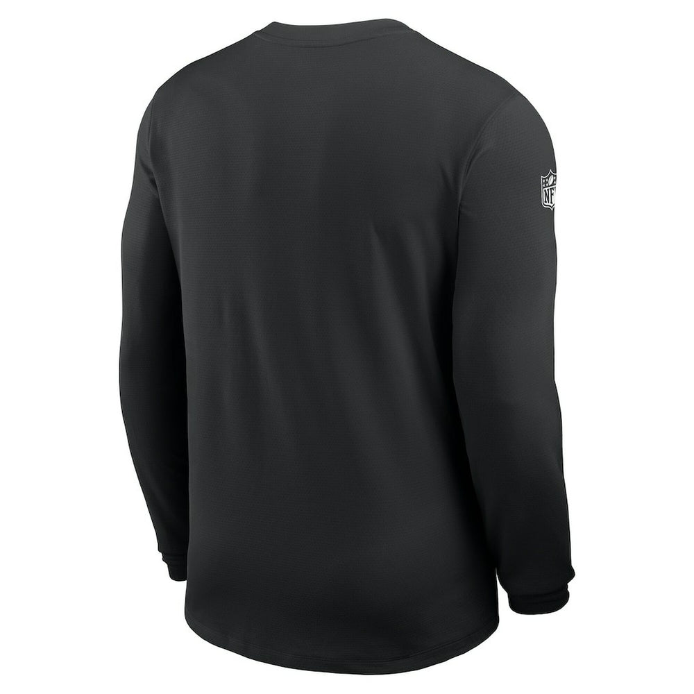 New York Jets Nike Sideline Coach UV Dri-FIT Long Sleeve Shirt