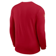 San Francisco 49ers Nike Sideline Coach UV Dri-FIT Long Sleeve Shirt