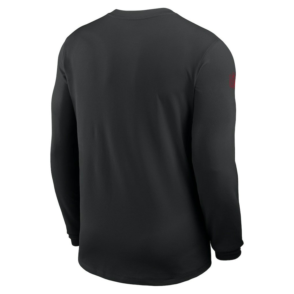 San Francisco 49ers Nike Sideline Coach UV Dri-FIT Long Sleeve Shirt