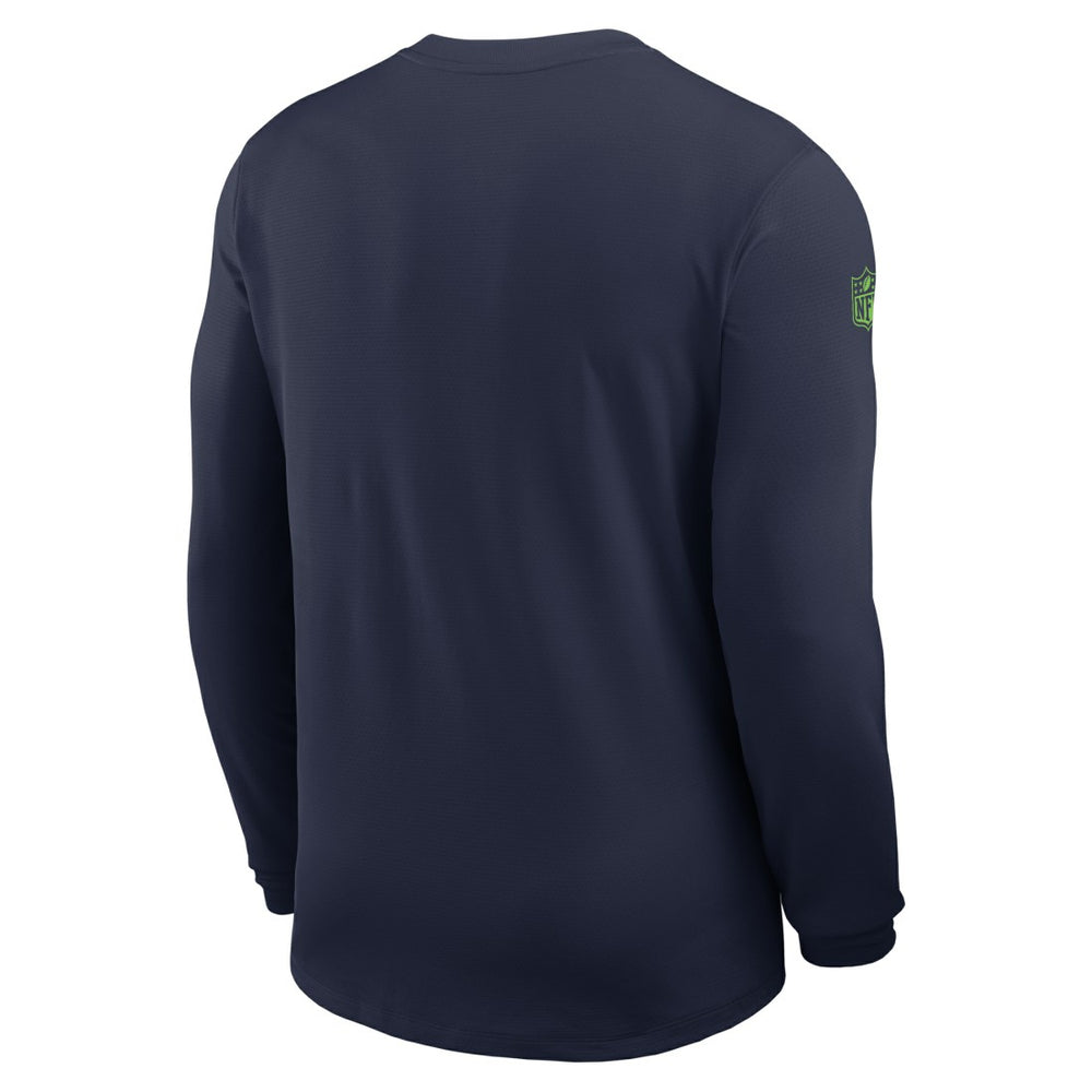 Seattle Seahawks Nike Sideline Coach UV Dri-FIT Long Sleeve Shirt
