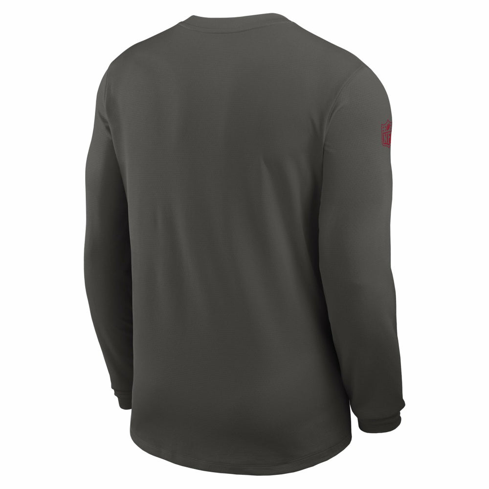 Tampa Bay Buccaneers Nike Sideline Coach UV Dri-FIT Long Sleeve Shirt