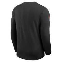 Cincinnati Bengals Nike Sideline Coach UV Dri-FIT Long Sleeve Shirt