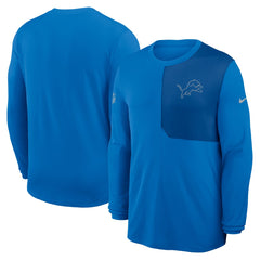 Detroit Lions Nike Sideline Coach UV Dri-FIT Long Sleeve Shirt