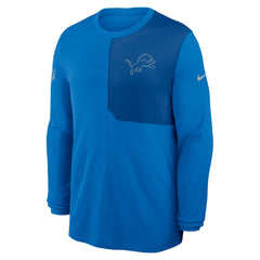 Detroit Lions Nike Sideline Coach UV Dri-FIT Long Sleeve Shirt