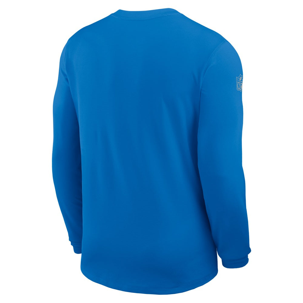 Detroit Lions Nike Sideline Coach UV Dri-FIT Long Sleeve Shirt