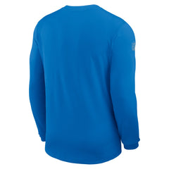 Detroit Lions Nike Sideline Coach UV Dri-FIT Long Sleeve Shirt