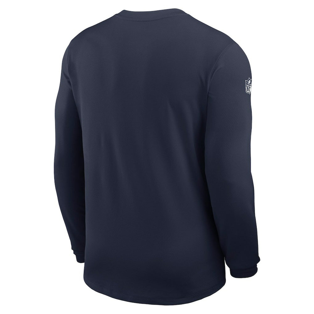 Dallas Cowboys Nike Sideline Coach UV Dri-FIT Long Sleeve Shirt