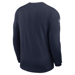 Dallas Cowboys Nike Sideline Coach UV Dri-FIT Long Sleeve Shirt