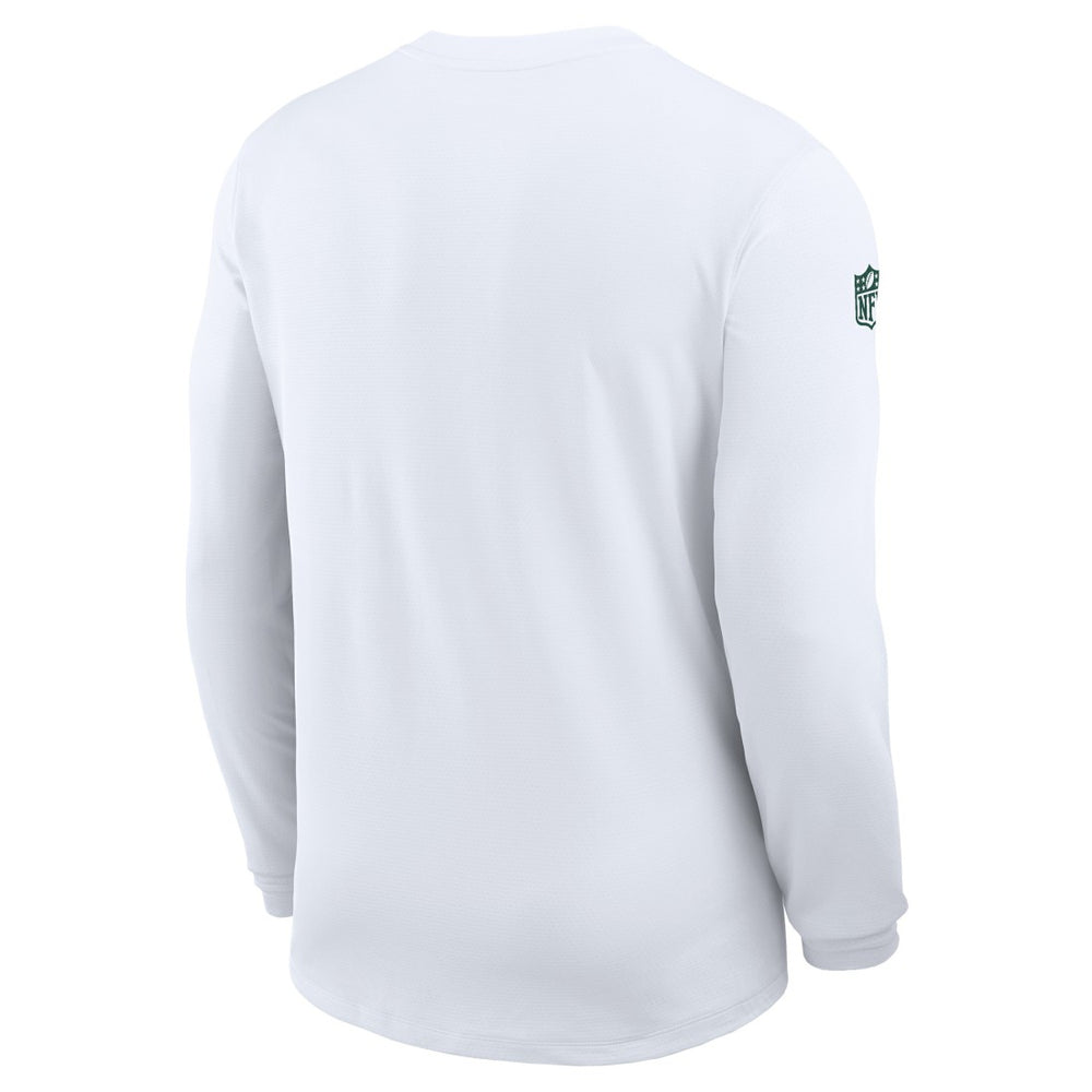 Green Bay Packers Nike Sideline Coach UV Dri-FIT Long Sleeve Shirt