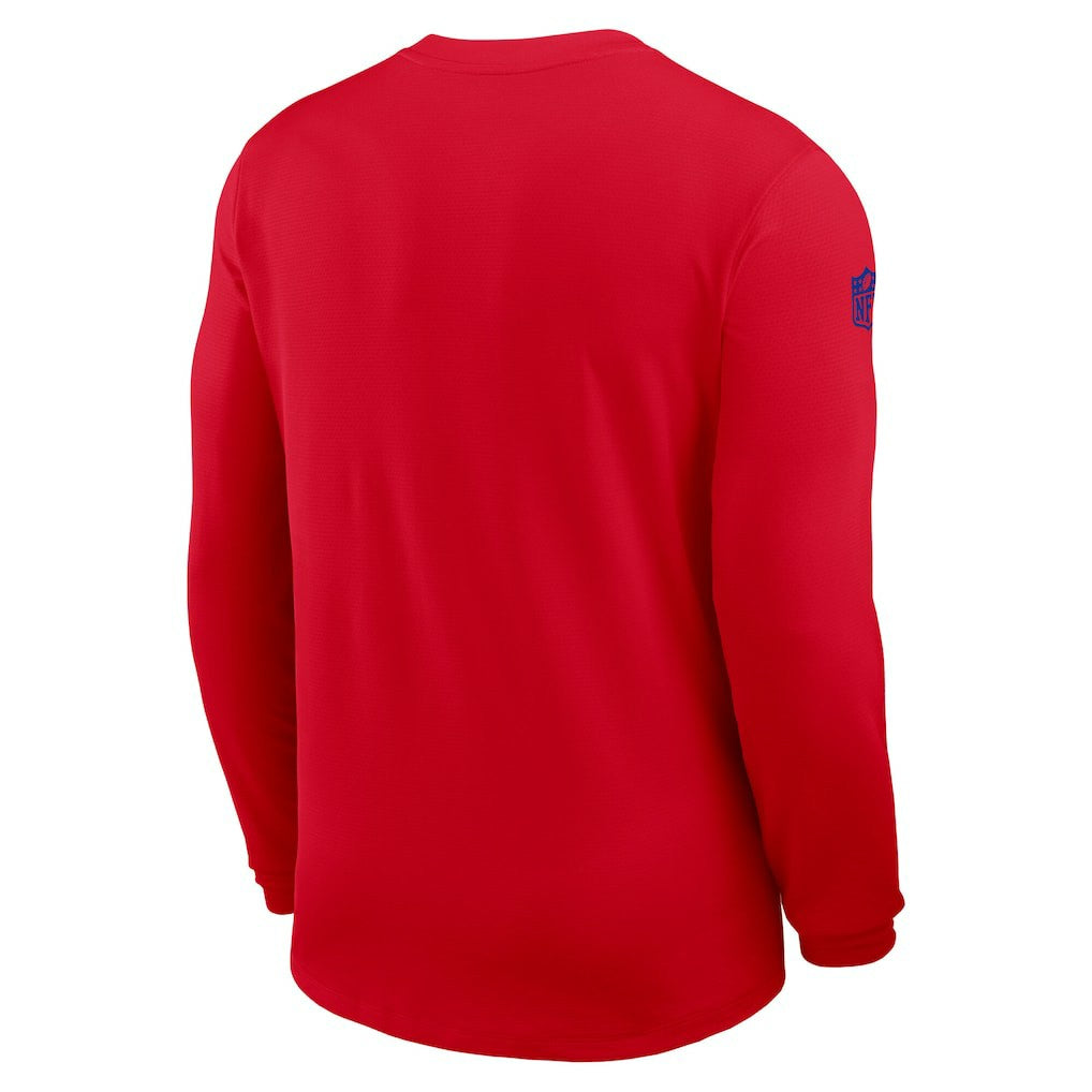 Buffalo Bills Nike Sideline Coach UV Dri-FIT Long Sleeve Shirt